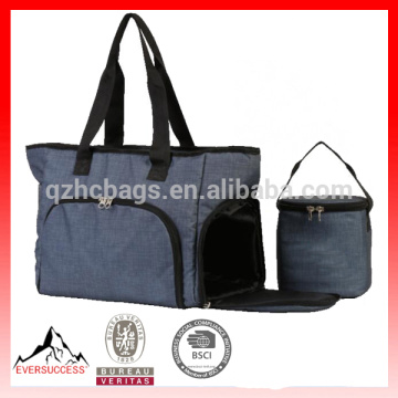 Mode Sac à couches Qualité Bébé Diaper Organizer Fourre-Tout Sac Maman Sac à Main Daddy Messenger Bag Avec Tapis à Langer Matelassé HCDP0044